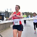 Fastest female runner in the Cormac Trust 10k is Sperrin Harriers runner Pauline McGurren with a time of 39 Minutes 56 seconds